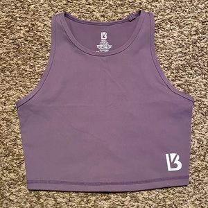 Buff Bunny Purple Aurora Crop Top